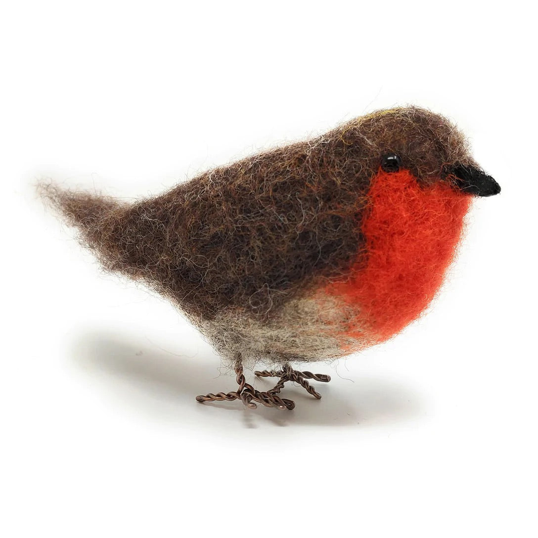 Robin needle felting kit