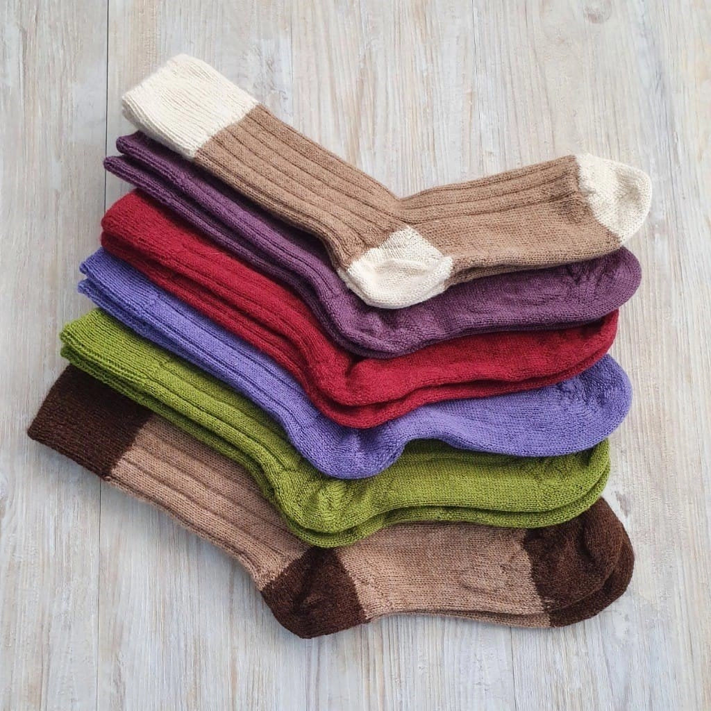 UK Alpaca Posh Alpaca Socks - Lounge – Everything Alpaca